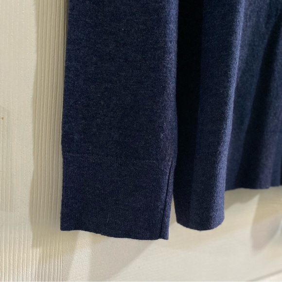 Banana Republic Men’s Blue Italian Wool Sweater Sz XL - Picture 13 of 15